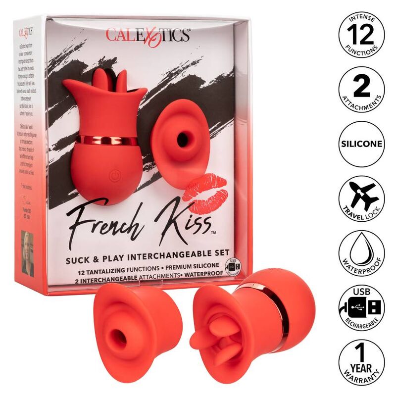CALEXOTICS - FRENCH KISS SUCK PLAY SET - Imagem de 2