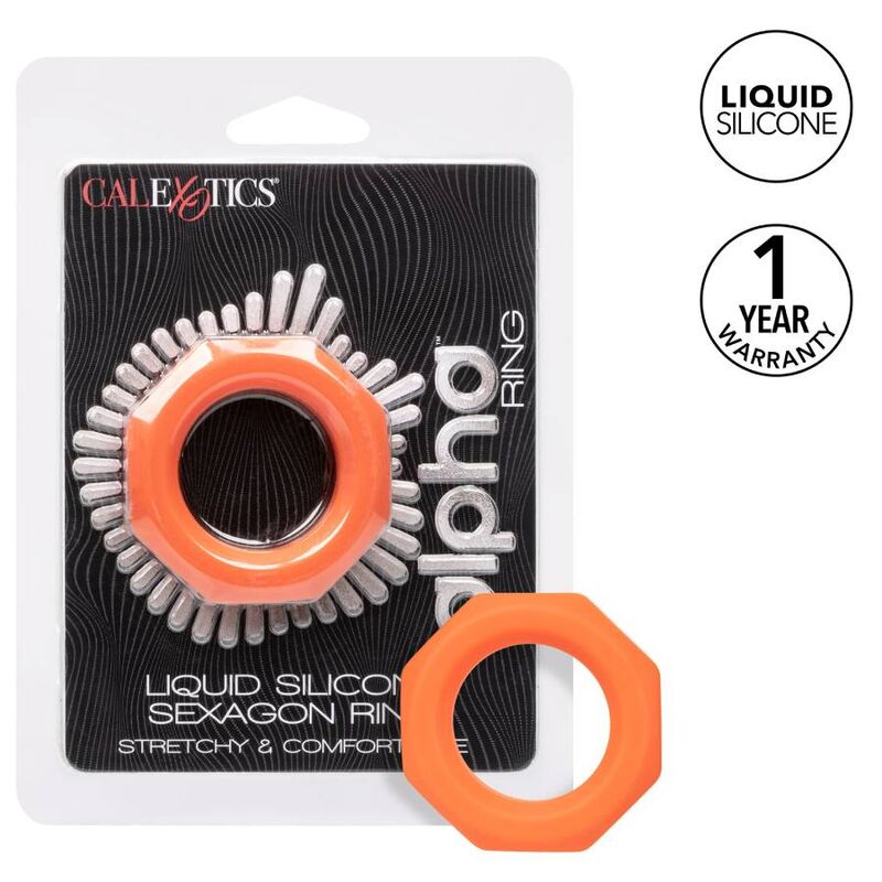 CALEXOTICS - ALPHA SEXAGON RING ORANGE - Imagem de 3