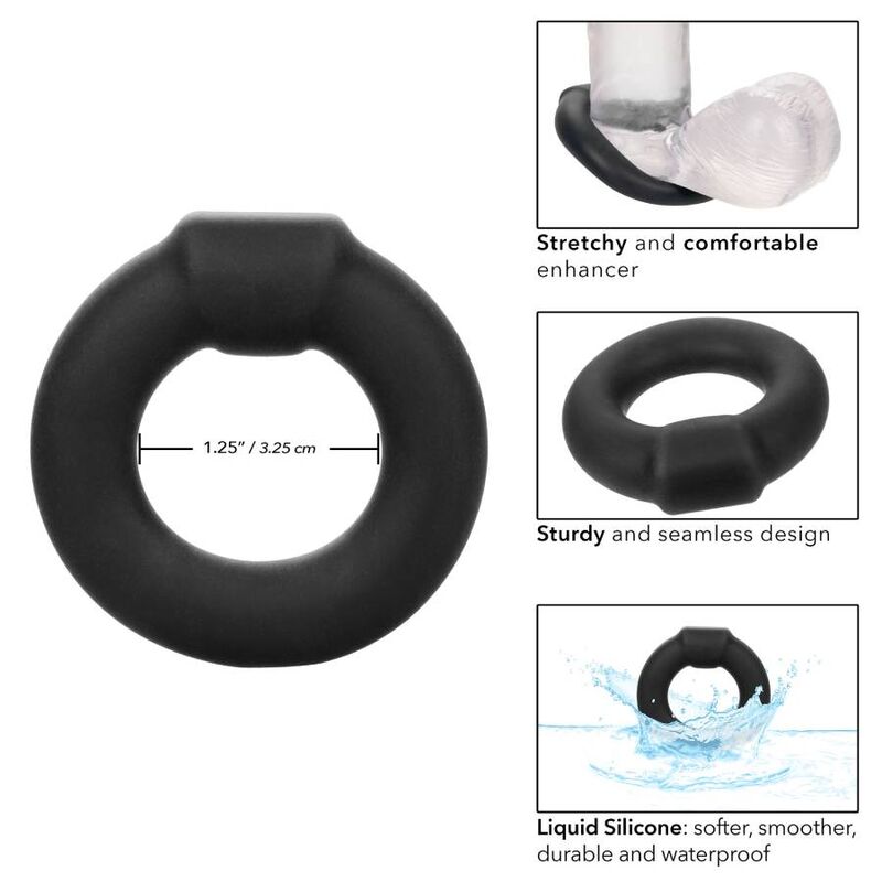 CALEXOTICS - ALPHA OPTIMUM RING BLACK - Imagem de 3