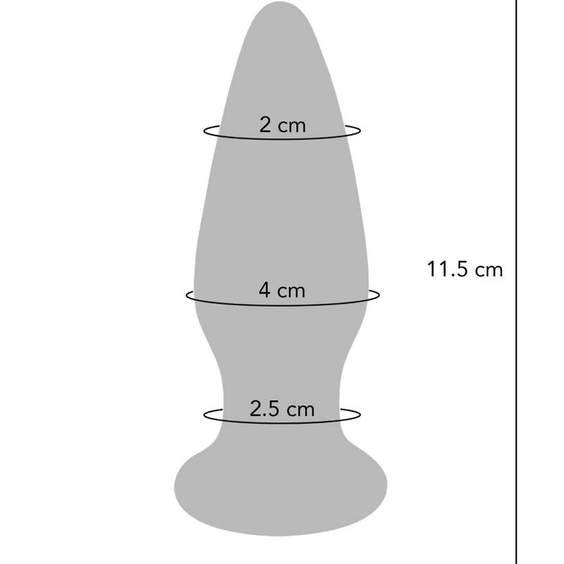 TOYJOY - THE SHINING VIBRATING GLAS BUTTPLUG - Imagem de 2