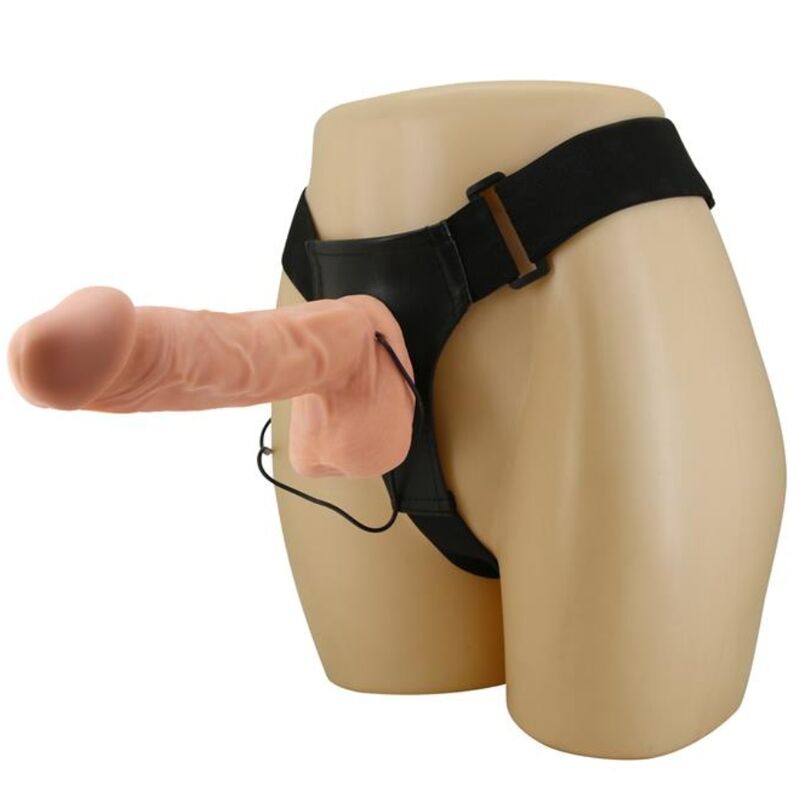 BAILE - ULTRA PASSIONATE HARNESS 26 CM NATURAL - Imagem de 2