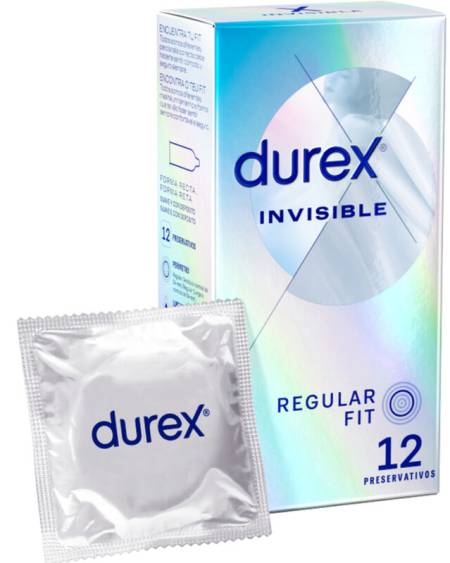 DUREX - ULTRA THIN INVISIBLE CONDOMS 12 UNITS