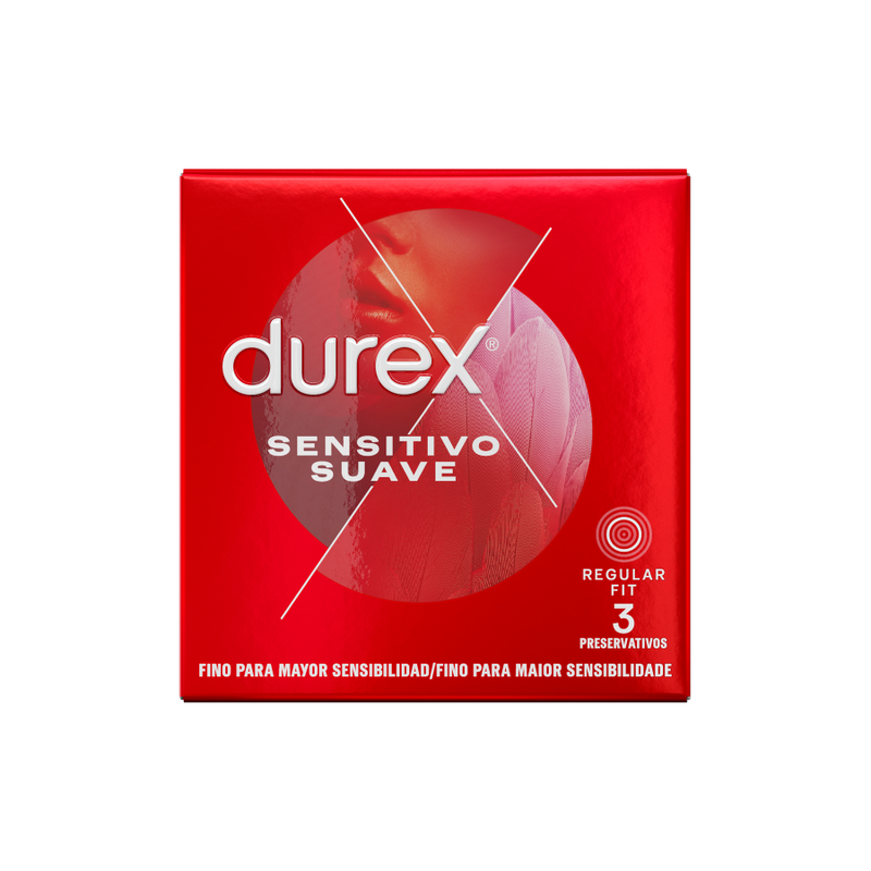 DUREX - SENSITIVE CONDOMS 3 UNITS - Imagem de 2