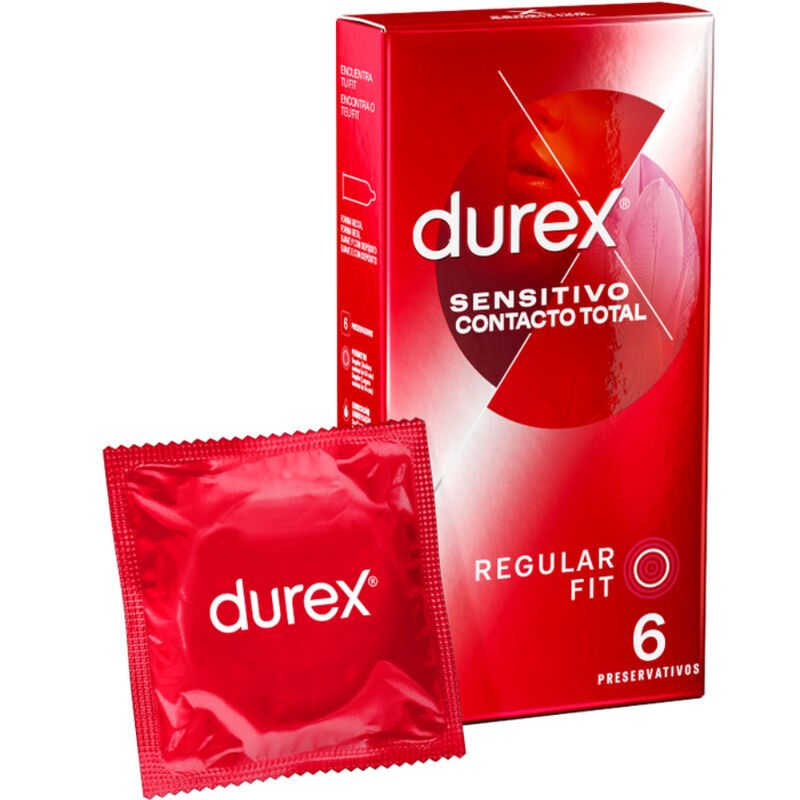 DUREX - SUPER THIN SENSITIVE 6 UNITS