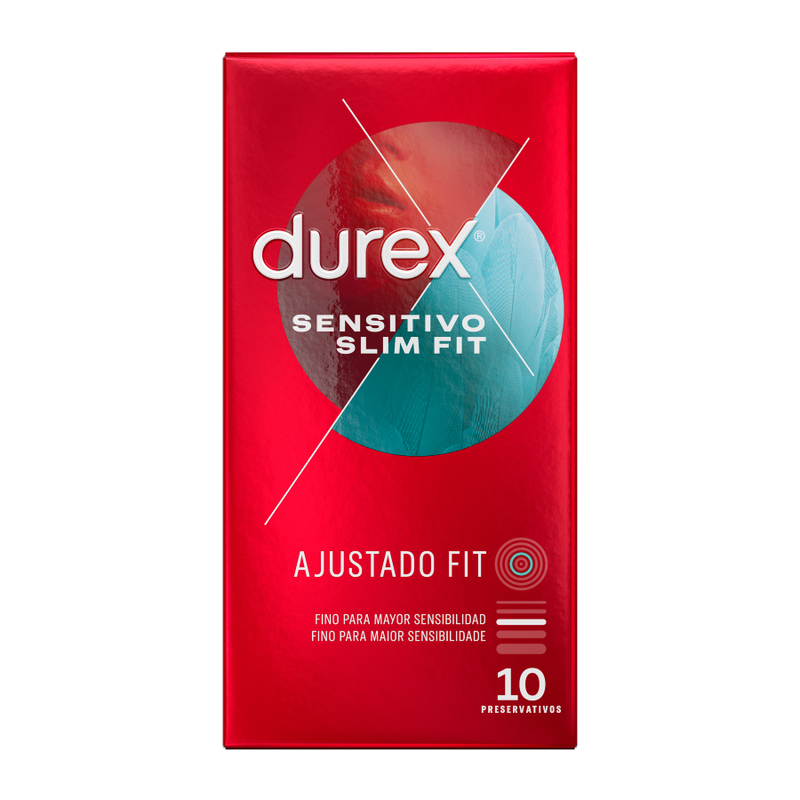 DUREX - SENSITIVO SLIM FIT 10 UNITS - Imagem de 2