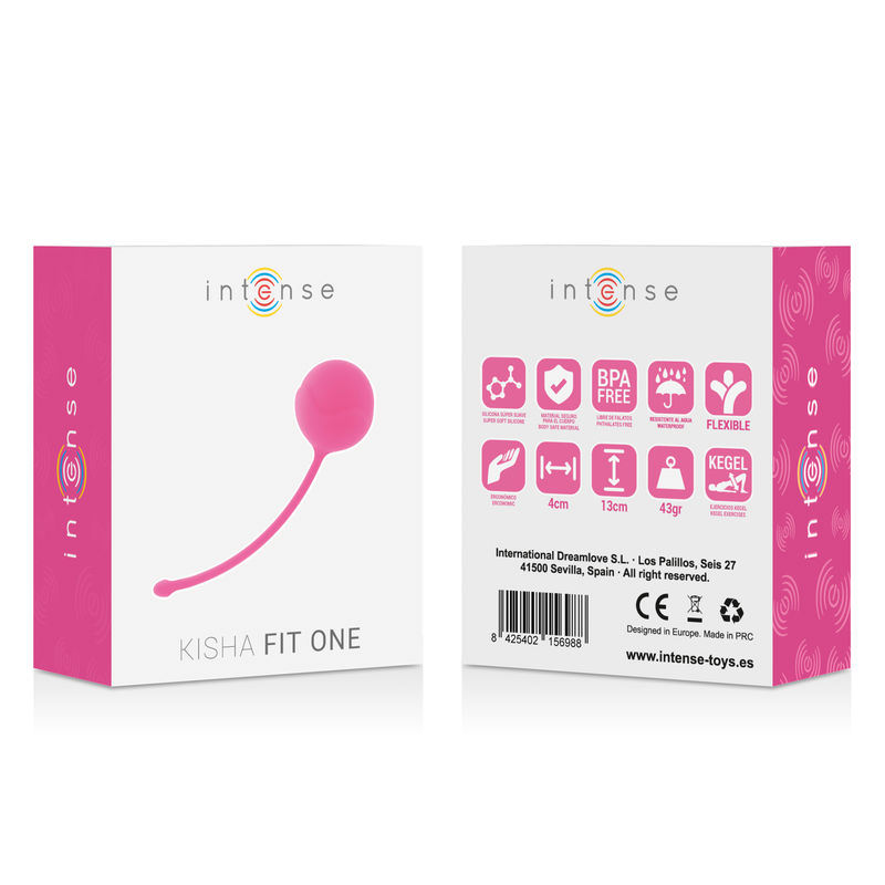 INTENSE - KISHA FIT ONE SILICONE KEGEL FUCHSIA - Imagem de 3