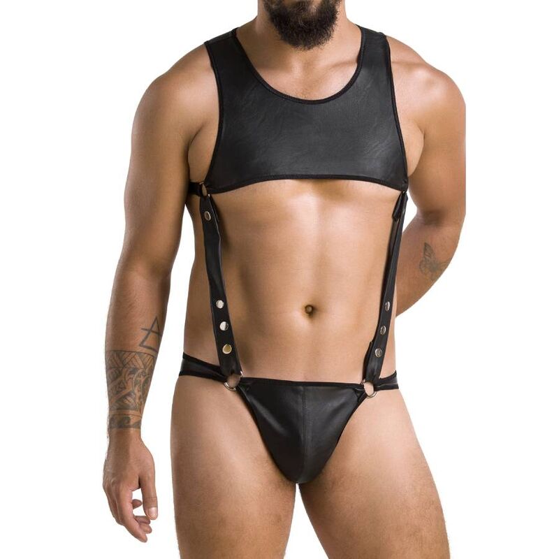 PASSION - 056 BODY ADAM NEGRO S/M - Imagem de 3