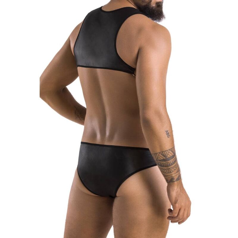 PASSION - 056 BODY ADAM NEGRO S/M - Imagem de 4