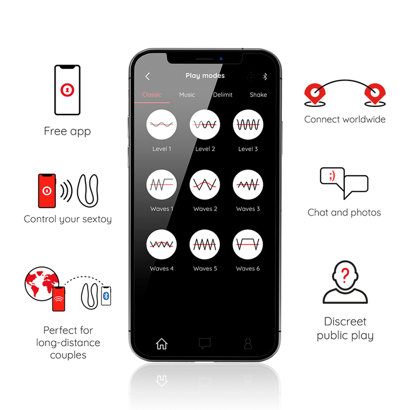 ONINDER - LISBOA ESTIMULADOR PUNTO G CLÍTORIS ROSA - APP GRATUITA ROSA - Imagem de 2