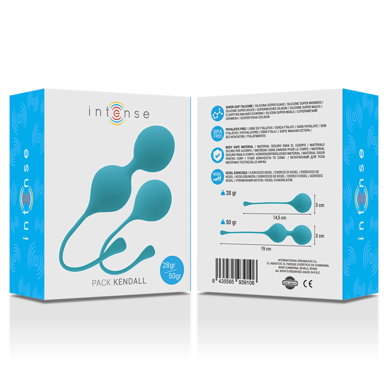 INTENSE - KEGEL BALLS PACK KENDALL BLUE - Imagem de 2