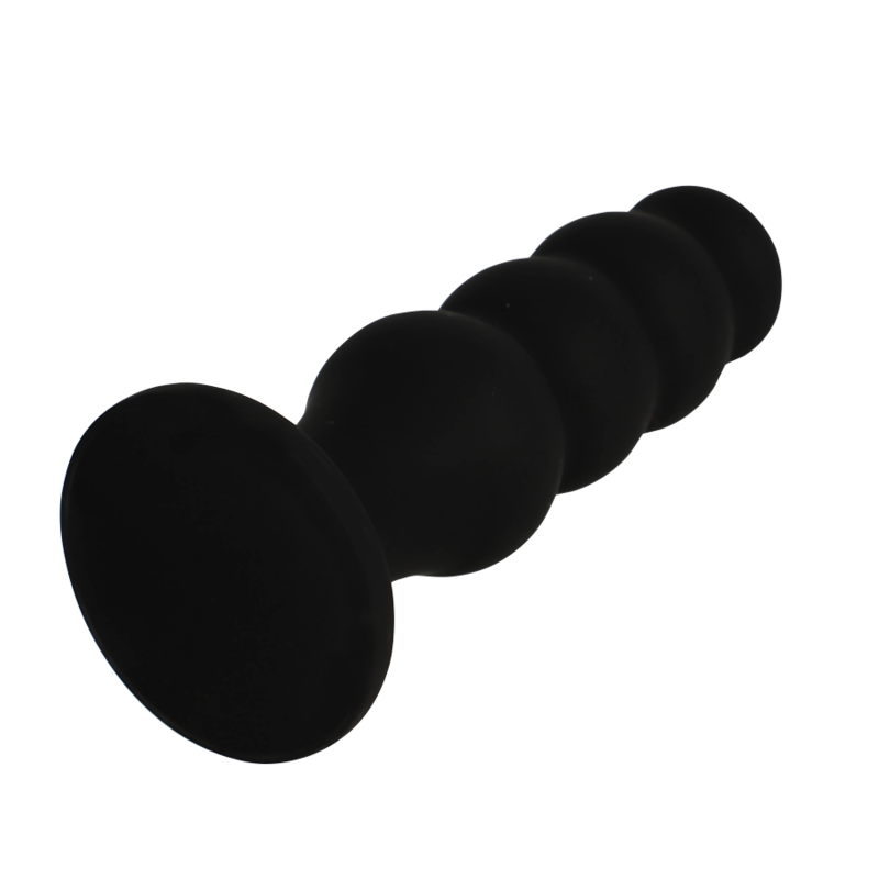 BLACKSILVER - SCOTT PREMIUM SILICONE ANAL PLUG BLACK - Imagem de 4
