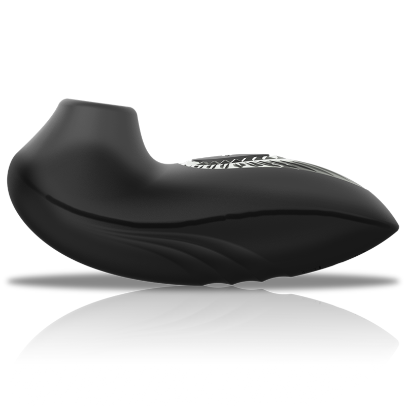 BLACKSILVER - DRAKE DELUXE SUCKING VIBE RECHARGEABLE SILICONE BLACK - Imagem de 4