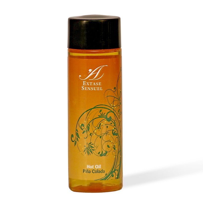 EXTASE SENSUAL - PIÑA COLADA HEAT STIMULATING OIL 100 ML - Imagem de 2