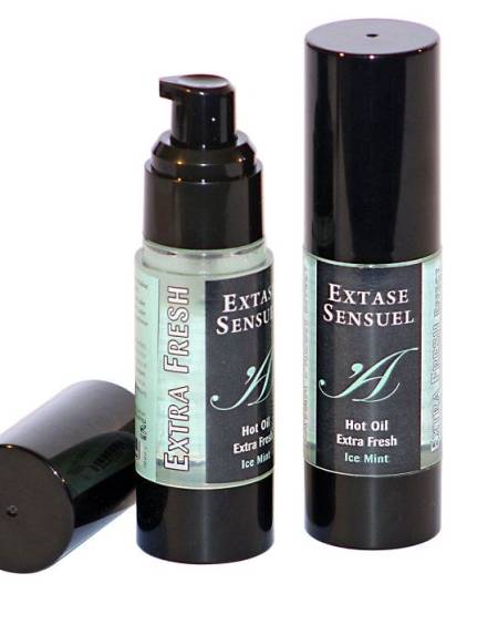 EXTASE SENSUAL - MASSAGE OIL WITH EXTRA FRESH ICE EFFECT 30 ML
