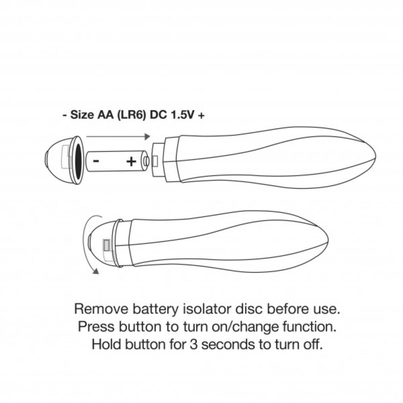 ROCKS-OFF - TWISTER VIBRATOR 10 MODES - Imagem de 5
