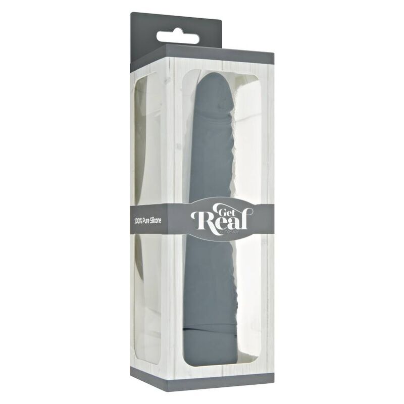 GET REAL - CLASSIC SLIM VIBRATOR BLACK - Imagem de 3