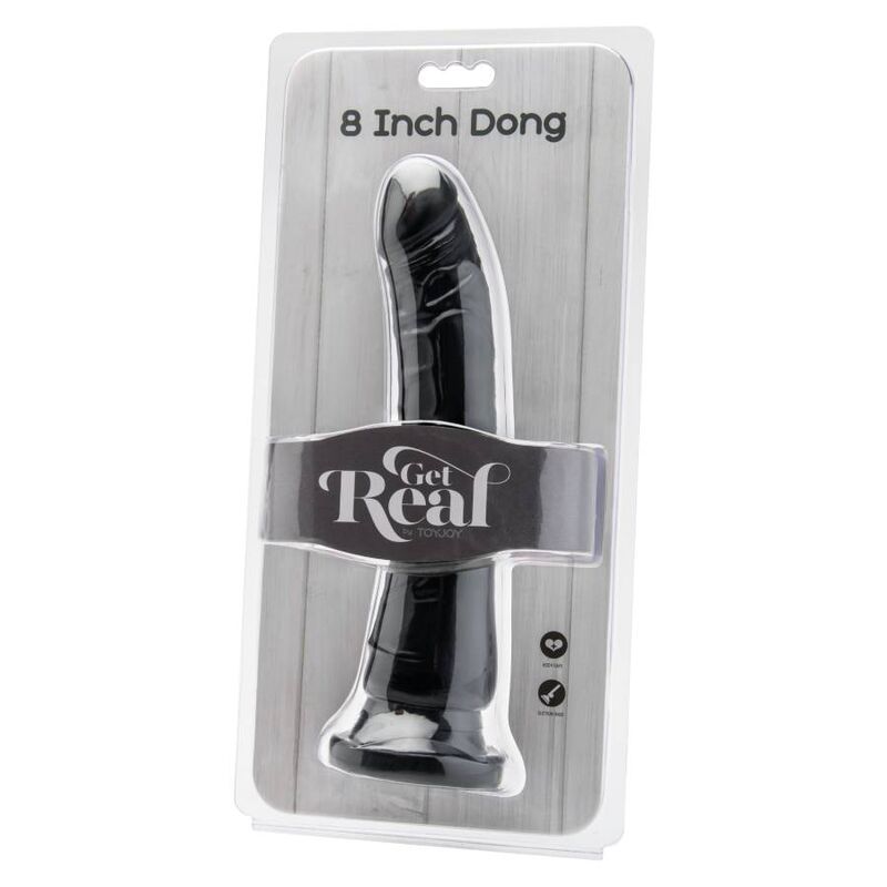 GET REAL - DONG 20,5 CM BLACK - Imagem de 2