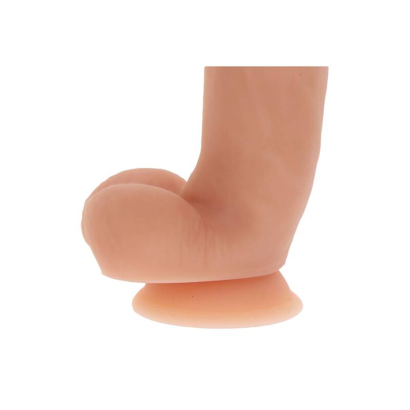 GET REAL - SILICONE DILDO 18 CM W BALLS SKIN - Imagem de 3