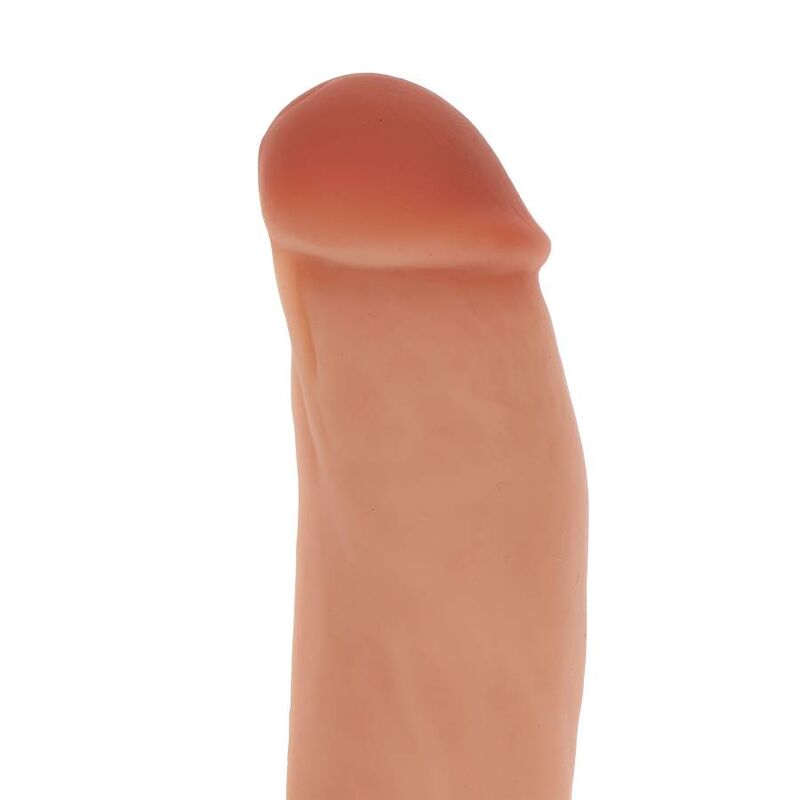 GET REAL - SILICONE DILDO 18 CM W BALLS SKIN - Imagem de 2