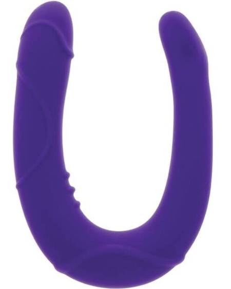 GET REAL - VOGUE MINI DOUBLE DONG PURPLE