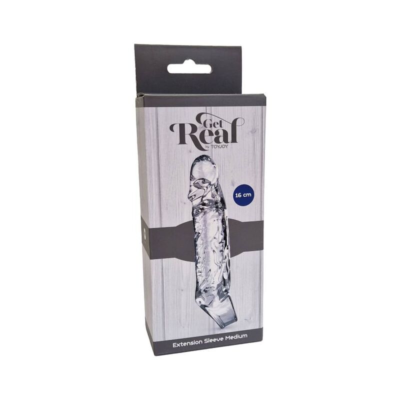 GET REAL - EXTENSION SLEEVE MEDIUM TRANSPARENT - Imagem de 3