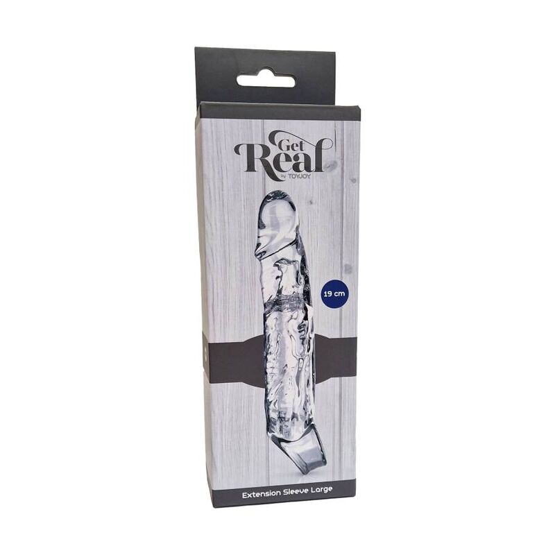 GET REAL - EXTENSION LONG 19 CM TRANSPARENT - Imagem de 3