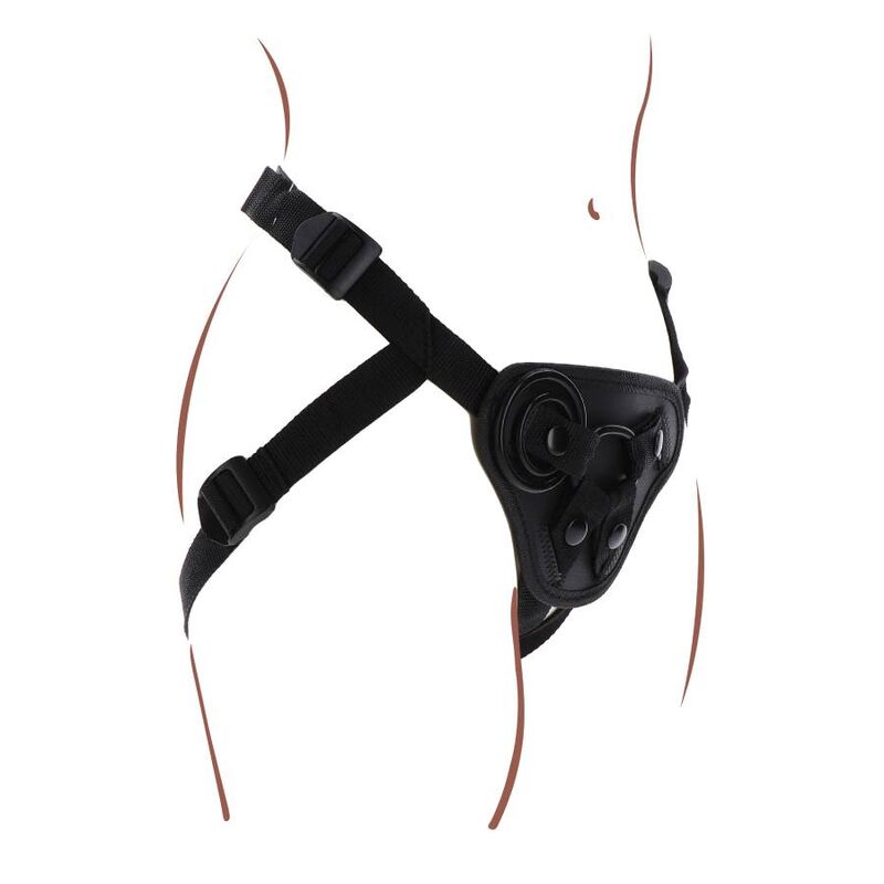 GET REAL - STRAP-ON HARNESS BLACK - Imagem de 5