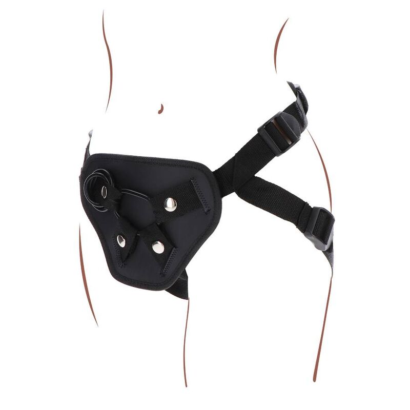 GET REAL - STRAP-ON DELUXE HARNESS BLACK - Imagem de 5