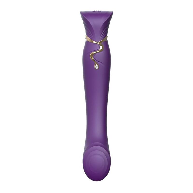 ZALO - QUEEN G-SPOT PULS WAVE VIBE PURPLE - Imagem de 2