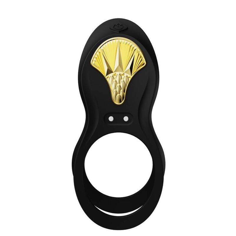 ZALO - BAYEK VIBRATING COUPLES RING BLACK - Imagem de 5