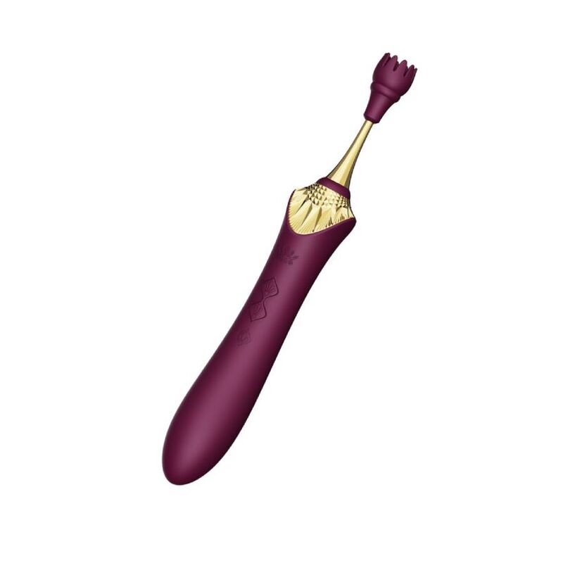 ZALO - BESS 2 CLITORAL MASSAGER PURPLE - Imagem de 3