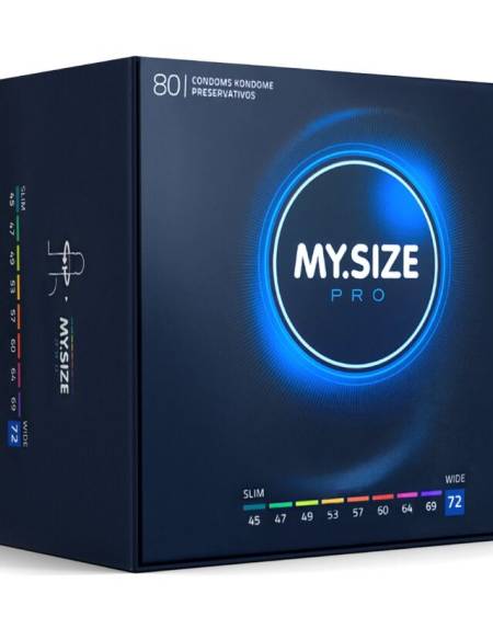 MY SIZE - PRO CONDOMS 72 MM 80 UNITS