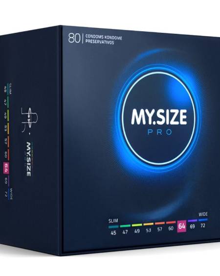 MY SIZE - PRO CONDOMS 64 MM 80 UNITS