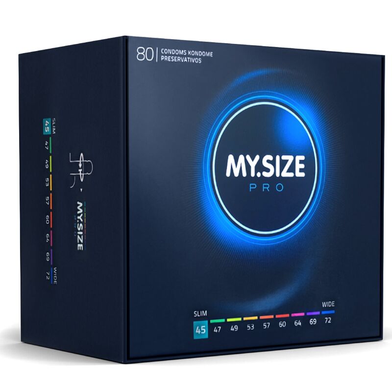 MY SIZE - PRO CONDOMS 45 MM 80 UNITS - Imagem de 2