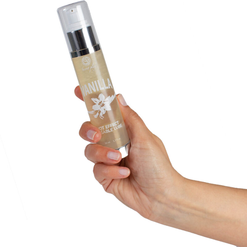 SECRETPLAY - LUBRICANT 2-1 HEAT EFFECT VANILLA 50 ML - Imagem de 3