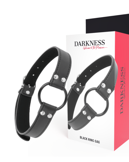 DARKNESS - GAG WITH RING DIAMETER 3.6 CM
