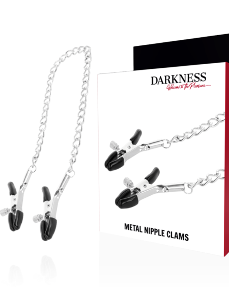 DARKNESS - ADJUSTABLE NIPPLE CLAMPS METAL