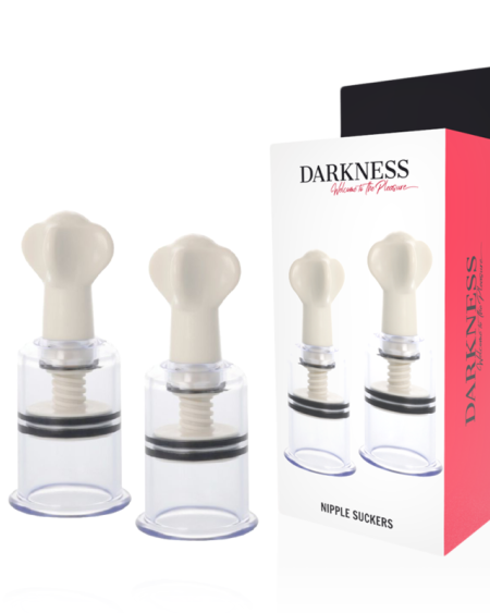 DARKNESS - TRANSPARENT NIPPLE SUCKER 5CM DIAMETER