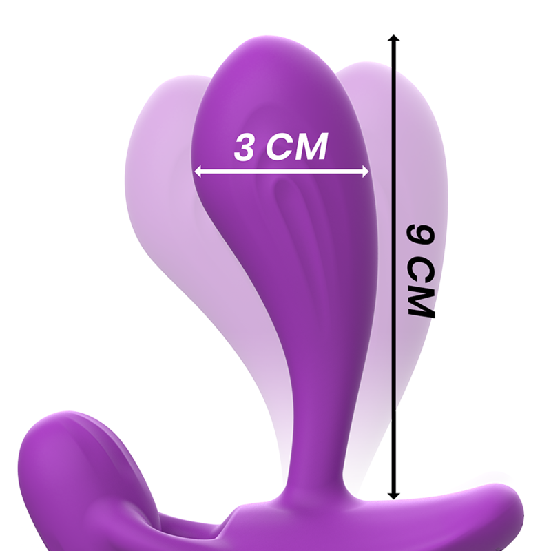 INTENSE - SHELLY PLUG ANAL REMOTE CONTROL PURPLE - Imagem de 4