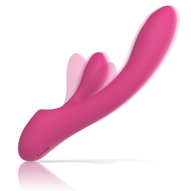 INTENSE - LUIGI RABBIT VIBRATOR PINK LIQUID SILICONE - Imagem de 2