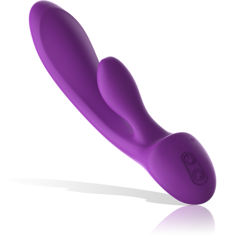 INTENSE - LUIGI RABBIT VIBRATOR LIQUID SILICONE PURPLE - Imagem de 3