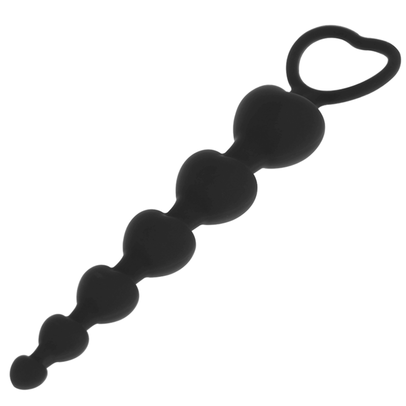 BLACKSILVER - MILA ANAL CHAIN OF HEARTS 18 CM - Imagem de 2