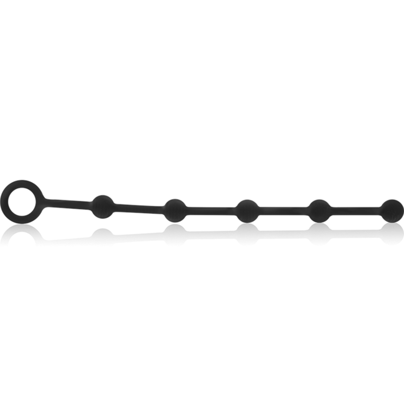 BLACKSILVER - KORG ANAL ROSARY SILICONE INITIATION 21 CM - Imagem de 3