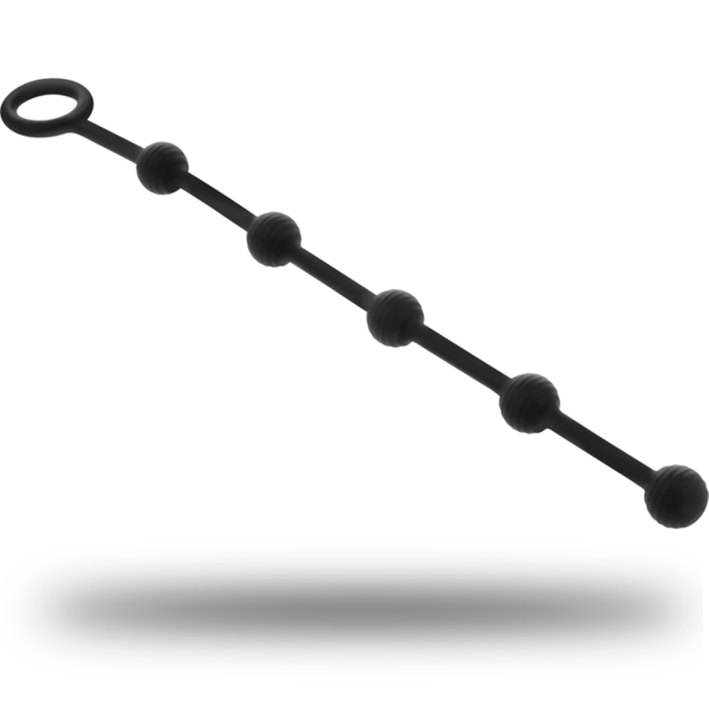 BLACKSILVER - KORG ANAL ROSARY SILICONE INITIATION 21 CM - Imagem de 2