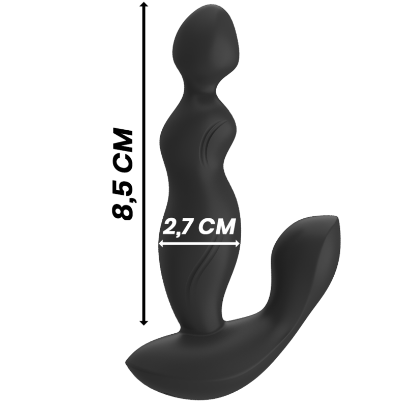 BLACKSILVER - CORA ANAL PLUG SILICONE REMOTE CONTROL - Imagem de 4