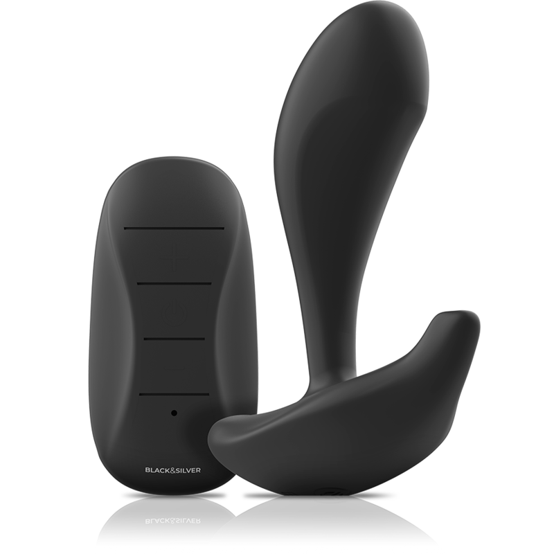 BLACKSILVER - DWAYNE ANAL PLUG SILICONE REMOTE CONTROL - Imagem de 2