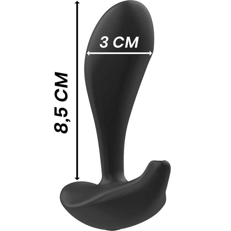 BLACKSILVER - DWAYNE ANAL PLUG SILICONE REMOTE CONTROL - Imagem de 5