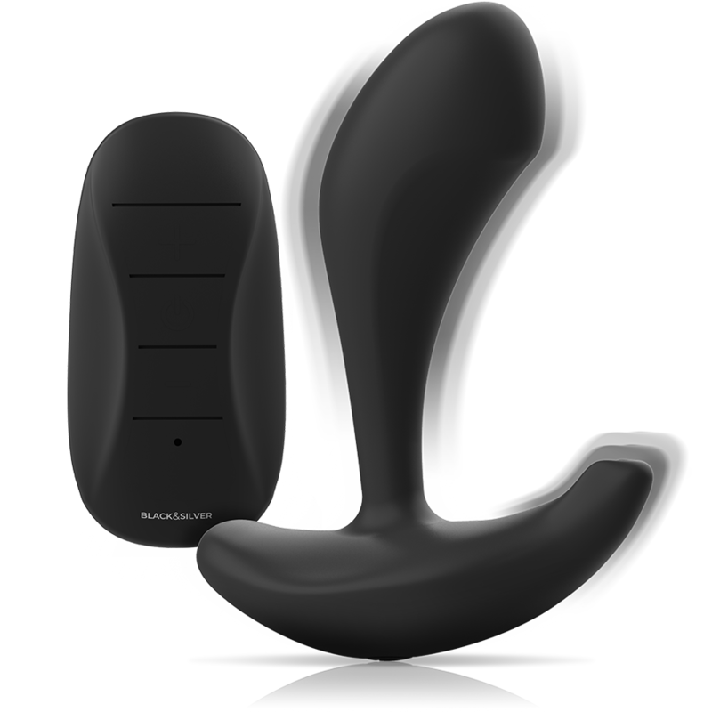 BLACKSILVER - DWAYNE ANAL PLUG SILICONE REMOTE CONTROL - Imagem de 3