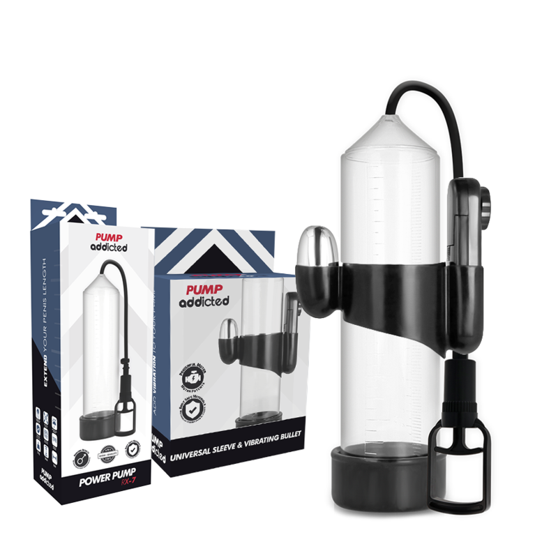 PUMP ADDICTED - RX7 TRANSPARENT VIBRATOR - Imagem de 2