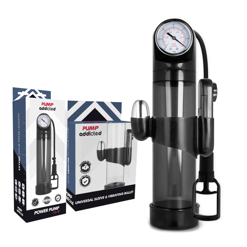 PUMP ADDICTED - RX9 BLACK VIBRATOR - Imagem de 2